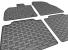 Set covorase auto din cauciuc Toyota BZ4X (EAM10) 2022-, Electric, Negre AutoDrive ProParts