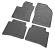 Set covorase auto din cauciuc Toyota Prius (XW50) 2015-2023, Negre AutoDrive ProParts