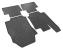 Set covorase auto din cauciuc Toyota Rav 4 (XA50) 2019-, Hybryd; Suzuki Across 2020-, Negre AutoDrive ProParts