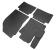 Set covorase auto din cauciuc Toyota Corolla (E21) 2019-, Hatchback; Hybrid 2019-; Toyota Corolla Cross (XG10) 2022-, Negre AutoDrive ProParts