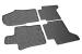Set covorase auto din cauciuc Vw Amarok (T1) 2023-; Ford Ranger (RA) 2023-, Negre AutoDrive ProParts