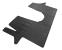 Set covorase auto din cauciuc VW T5 2003-2014, [ tunel inalt ], Negre AutoDrive ProParts