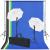 Kit studio foto: 5 fundaluri colorate & 2 umbrele GartenMobel Dekor