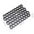 Grilaje de gazon, 16 buc., negru, 60x40x3 cm, plastic GartenMobel Dekor