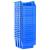 Cutii de depozitare stivuibile, 20 buc., albastru, plastic GartenMobel Dekor