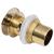Ventil scurgere push, funcție de preaplin, auriu 6,4x6,4x9,1 cm GartenMobel Dekor