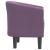 Fotoliu tip cuvă, violet, material textil GartenMobel Dekor