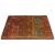 Blat de masă, 90x50x3,8 cm, dreptunghiular, lemn masiv reciclat GartenMobel Dekor