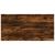 Rafturi perete 4 buc. stejar fumuriu 60x30x1,5 cm lemn compozit GartenMobel Dekor