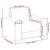 Set de canapele cu perne, 3 piese, maro, textil GartenMobel Dekor