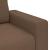 Set de canapele cu perne, 3 piese, maro, textil GartenMobel Dekor