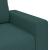 Set de canapele cu perne, 3 piese, verde închis, textil GartenMobel Dekor