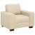 Set de canapele cu perne, 3 piese, crem, textil GartenMobel Dekor