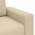 Set de canapele cu perne, 3 piese, crem, textil GartenMobel Dekor