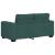 Set de canapele cu perne, 2 piese, verde închis, textil GartenMobel Dekor