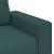 Set de canapele cu perne, 2 piese, verde închis, textil GartenMobel Dekor