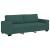 Set de canapele cu perne, 2 piese, verde închis, textil GartenMobel Dekor