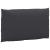 Perne de canapea din paleți, 3 buc., negru, material textil GartenMobel Dekor