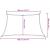Pânză parasolar, gri deschis, trapez, 3/4x2 m, HDPE, 160 g/m² GartenMobel Dekor