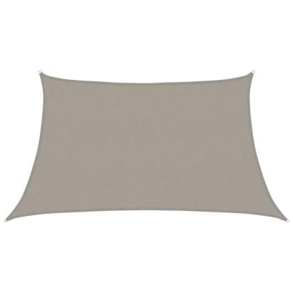 Pânză parasolar, gri deschis, trapez, 3/4x2 m, HDPE, 160 g/m² GartenMobel Dekor