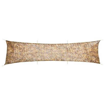 Plasă de camuflaj cu geantă de depozitare, nisipiu, 613x138 cm GartenMobel Dekor