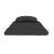 Perne pentru scaun Adirondack, 2 buc, negru, textil oxford GartenMobel Dekor