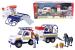 POMPIERUL SAM VEHICUL SALVARE ANIMALE CU FIGURINE SI REMORCA SuperHeroes ToysZone