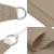 Parasolar gri taupe 2,5x2,5x3,5 m țesătură oxford triunghiular GartenMobel Dekor