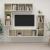 Set dulap TV, 4 piese, stejar sonoma, lemn prelucrat GartenMobel Dekor