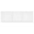 Dulapuri TV, 2 buc., alb, 107x35x37 cm, lemn prelucrat GartenMobel Dekor