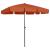 Umbrelă de soare de plajă, cărămiziu, 200x125 cm GartenMobel Dekor