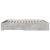 Cadru de pat cu sertare gri beton 200x200 cm lemn prelucrat GartenMobel Dekor
