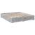 Cadru de pat cu sertare gri beton 200x200 cm lemn prelucrat GartenMobel Dekor