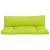 Perne de paleți, 2 buc, verde aprins, material textil GartenMobel Dekor
