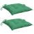 Perne de scaun, 2 buc., verde, 40x40x7 cm, textil oxford GartenMobel Dekor