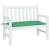 Pernă bancă de grădină, verde, 100x50x7 cm, material oxford GartenMobel Dekor