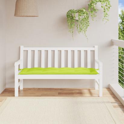 Pernă de bancă, verde aprins, 150x50x7 cm, material oxford GartenMobel Dekor