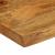 Blat masă cu margini, 80x60x3,8 cm, lemn masiv mango GartenMobel Dekor