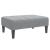Taburet, gri deschis, 77x55x31 cm, material textil GartenMobel Dekor