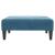 Taburet, albastru, 77x55x31 cm, catifea GartenMobel Dekor