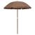 Umbrelă de soare de grădină, stâlp din oțel, taupe, 180 cm GartenMobel Dekor
