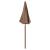 Umbrelă de soare de grădină, stâlp din oțel, taupe, 180 cm GartenMobel Dekor