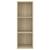 Dulap TV montat pe perete, stejar Sonoma, 37x37x107 cm, PAL GartenMobel Dekor