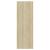 Dulap TV montat pe perete, stejar Sonoma, 37x37x107 cm, PAL GartenMobel Dekor