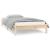Cadru de pat cu LED, Single, 90x190 cm, lemn masiv GartenMobel Dekor