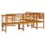 Set de dining pentru grădină din lemn de acacia - 4 piese GartenMobel Dekor