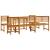 Set de dining pentru grădină din 6 piese din lemn solid de acacia de la  GartenMobel Dekor