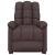 Fotoliu rabatabil electric, maro închis, material textil GartenMobel Dekor