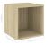 Set de dulapuri TV, 2 piese, stejar sonoma, lemn prelucrat GartenMobel Dekor