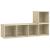 Set de dulapuri TV, 2 piese, stejar sonoma, lemn prelucrat GartenMobel Dekor